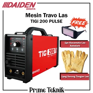 Jual Mesin Travo Las Argon TIGi 200 PULSE Daiden Welding Inverter TIG