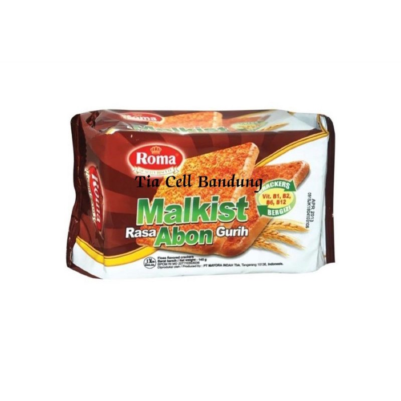 Jual Roma Malkist Rasa Abon Gurih 145 Gram Shopee Indonesia