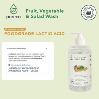 Jual Pureco Fruit Vegetable Veggie Salad Wash 500 ML Pencuci