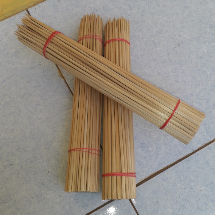 Jual Cantik Tusuk Sate Bambu Panjang Cm Isi Pcs Tusuk Kentang