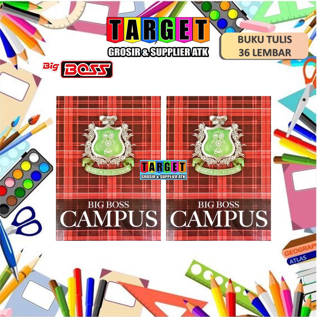 Jual Buku Tulis Campus Big Boss Lembar Bbo Buku Indonesia