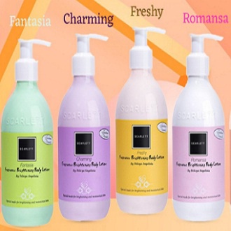 Jual Scarlett Whitening Body Lotion Charming Freshy Romansa