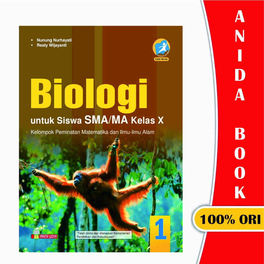 Jual Buku Biologi Untuk Siswa SMA MA Kelas X Yrama Widya Shopee