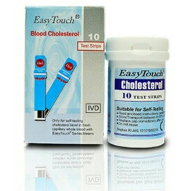 Jual Easy Touch Blood Cholesterol Test Strips Strip Kolesterol