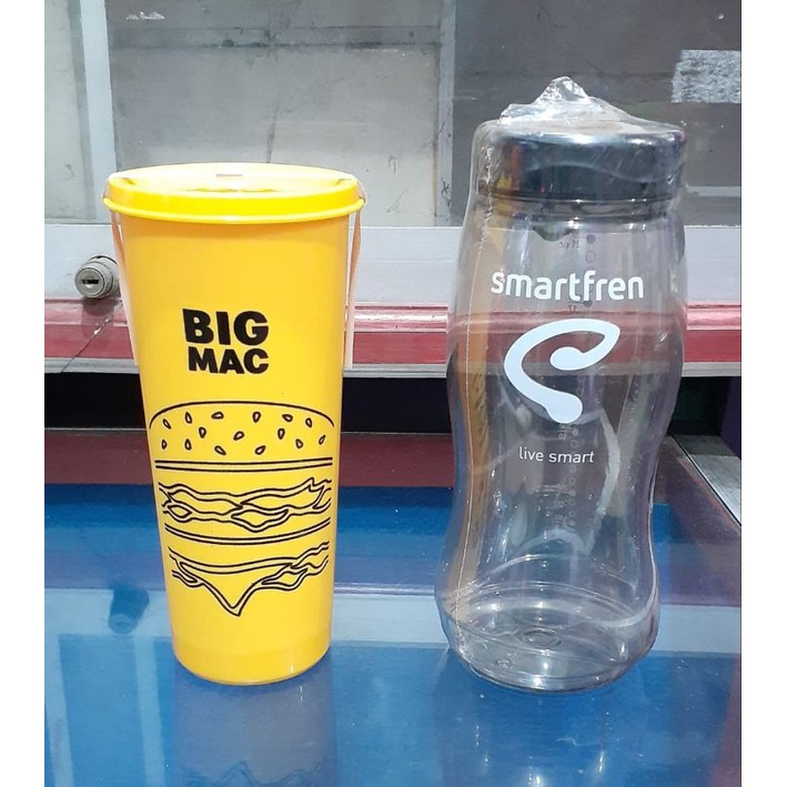 Jual Tumbler Gelas Botol Mcdonalds Dan Smartfren Shopee Indonesia