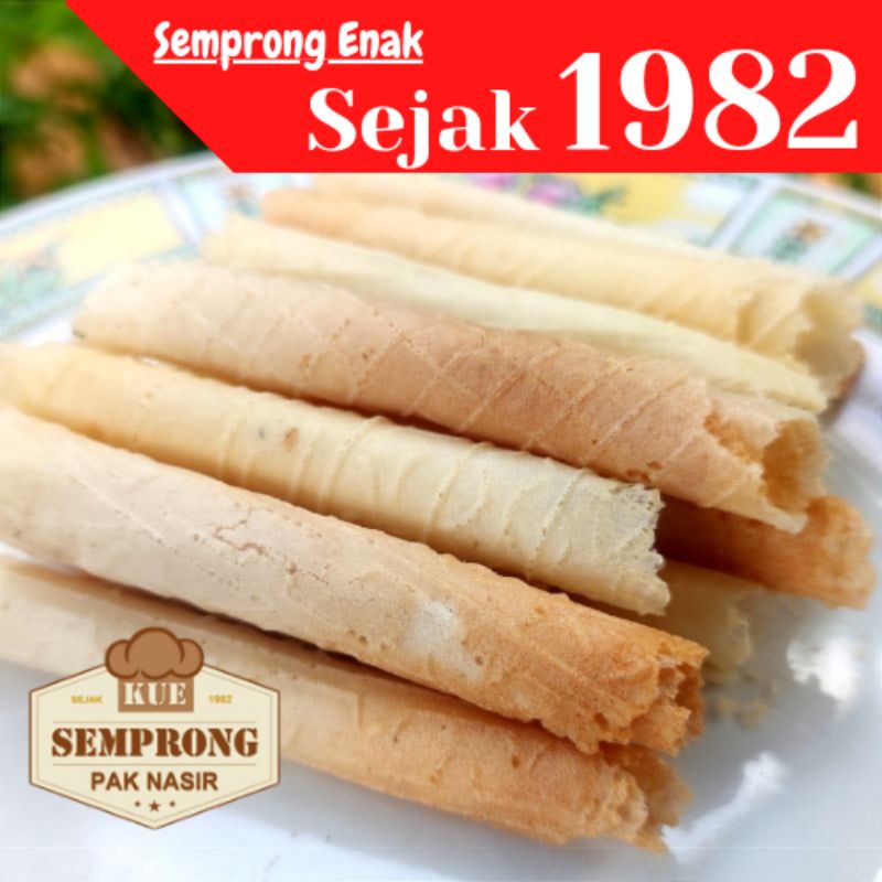 Jual Semprong Gulung Sejak Rasa Wijen Cemilan Egg Roll Enak Dan