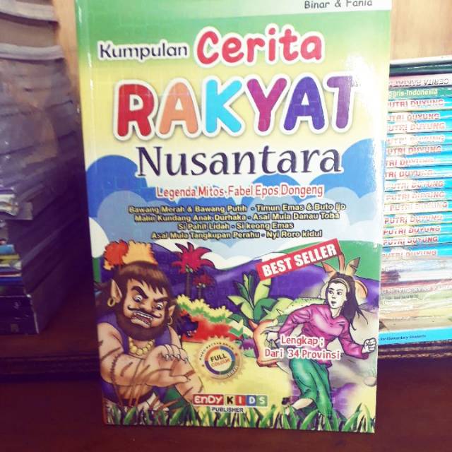 Jual Buku Kumpulan Cerita Rakyat Nusantara Provinsi Full Collor