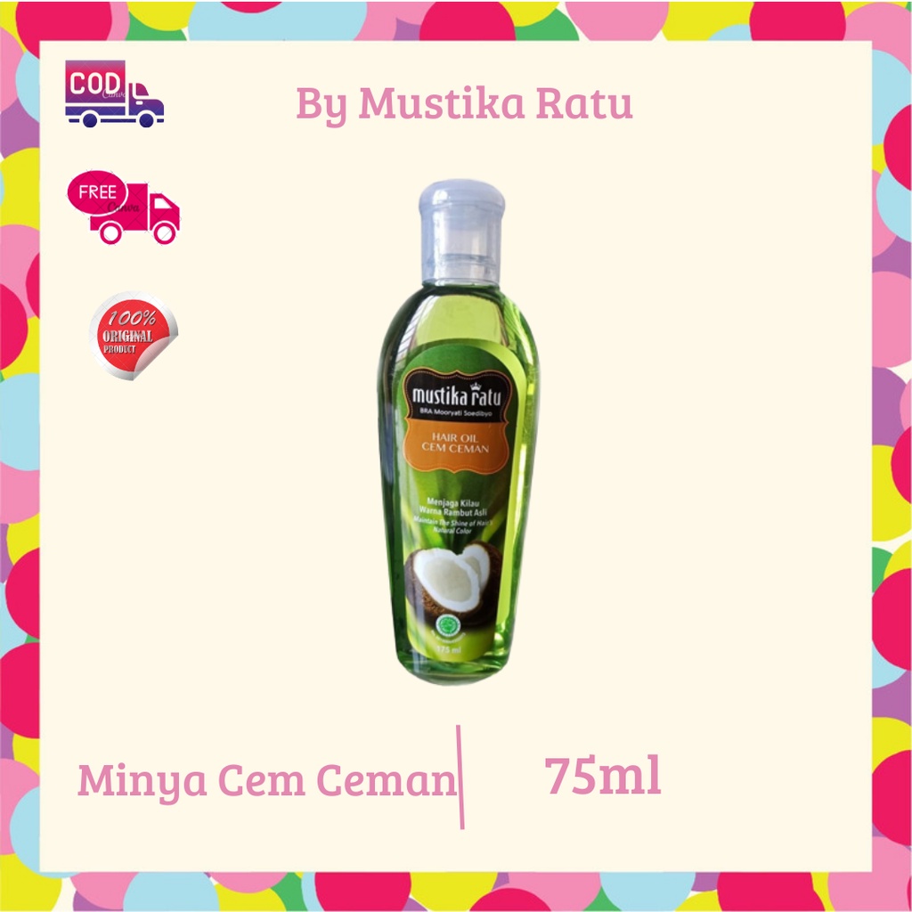 Jual Mustika Ratu Minyak Cem Ceman Ml Shopee Indonesia