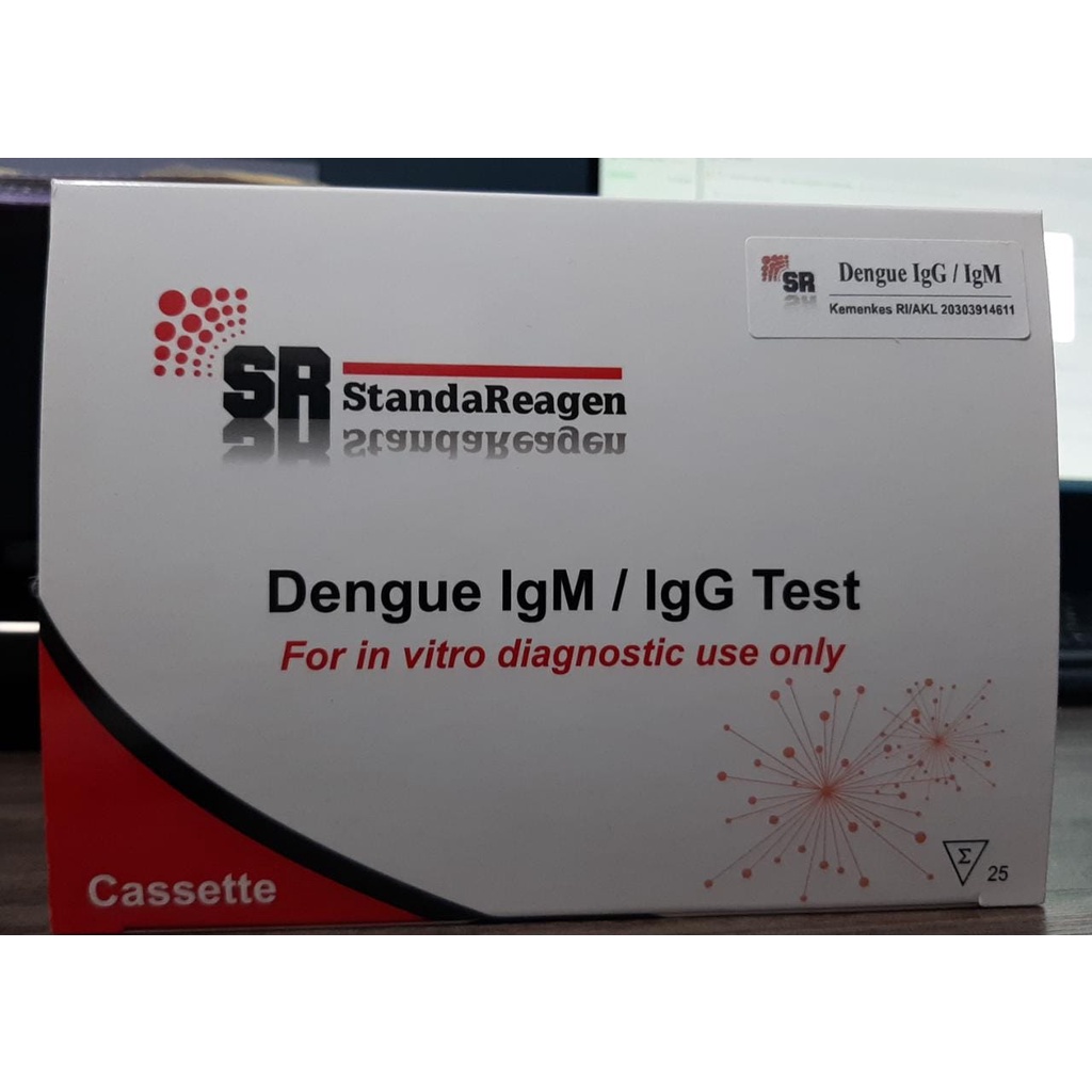 Jual Alat Tes Pemeriksaan Demam Berdarah Dengue IgG IgM Cassette Device