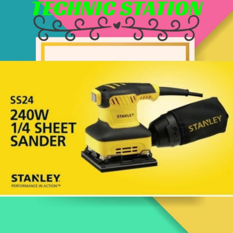 Jual Mesin Amplas Kotak Ss Stanley Sheet Sander Watt Ss