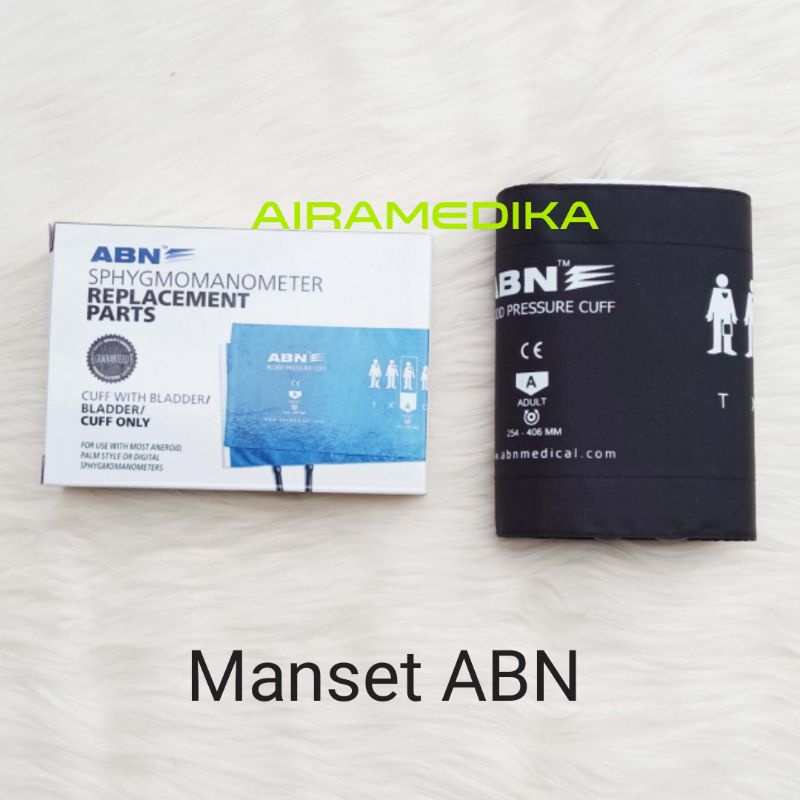 Jual Manset Tensimeter Aneroid ABN Bisa Untuk Ukuran Lengan Besar Atau