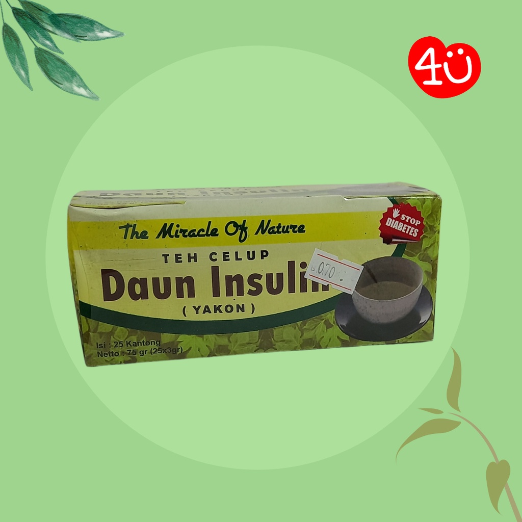 Jual Teh Celup Daun Insulin Yakon Teh Daun Insulin Celup Shopee