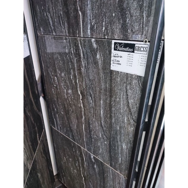 Jual Granite Lantai X Black Paradiso Valentino Gress Kw