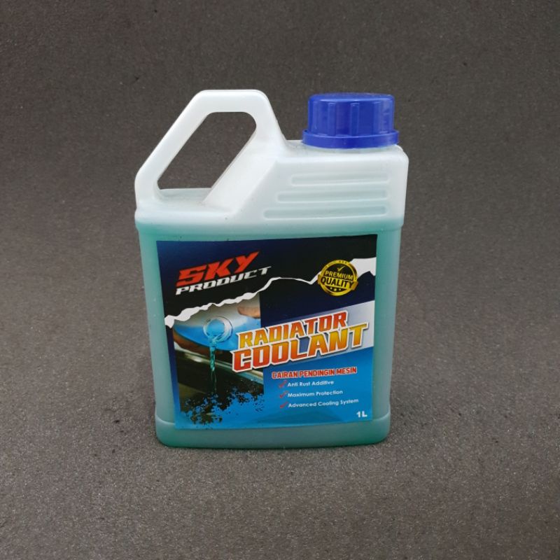 Jual Air Radiator Air Coolant L Mobil Motor Warna Hijau Shopee