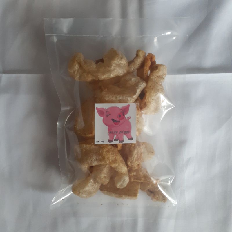 Jual Kerupuk Krupuk Skin Pork Crackers Rambak Kulit Babi Asli Bali Gr