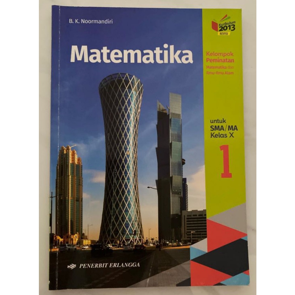 Jual Buku Paket Pelajaran Matematika Kelompok Peminatan Kelas