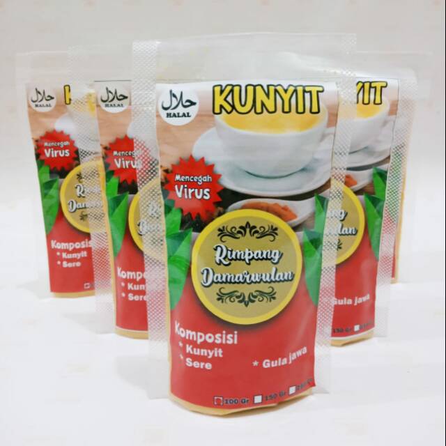 Jual Kunyit Instant 250 Gram Shopee Indonesia