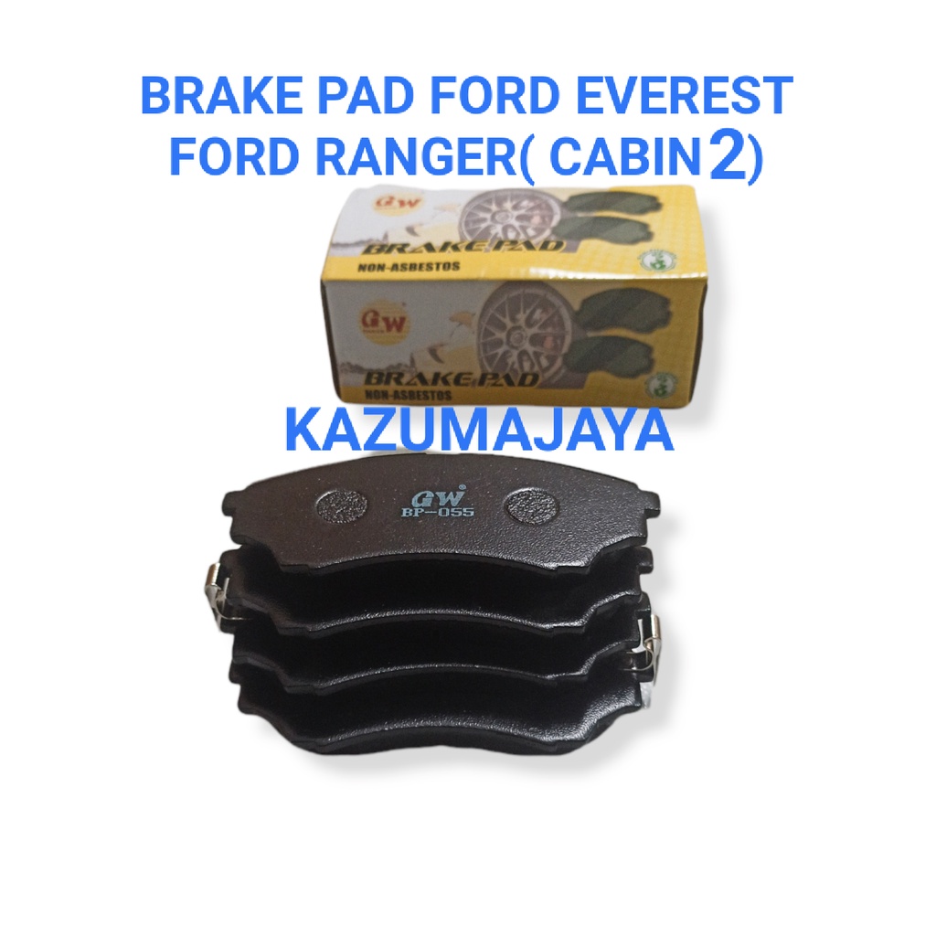 Jual Kampas Rem Depan Brake Pad Ford Ranger Ford Everest 2 Cabin Mazda