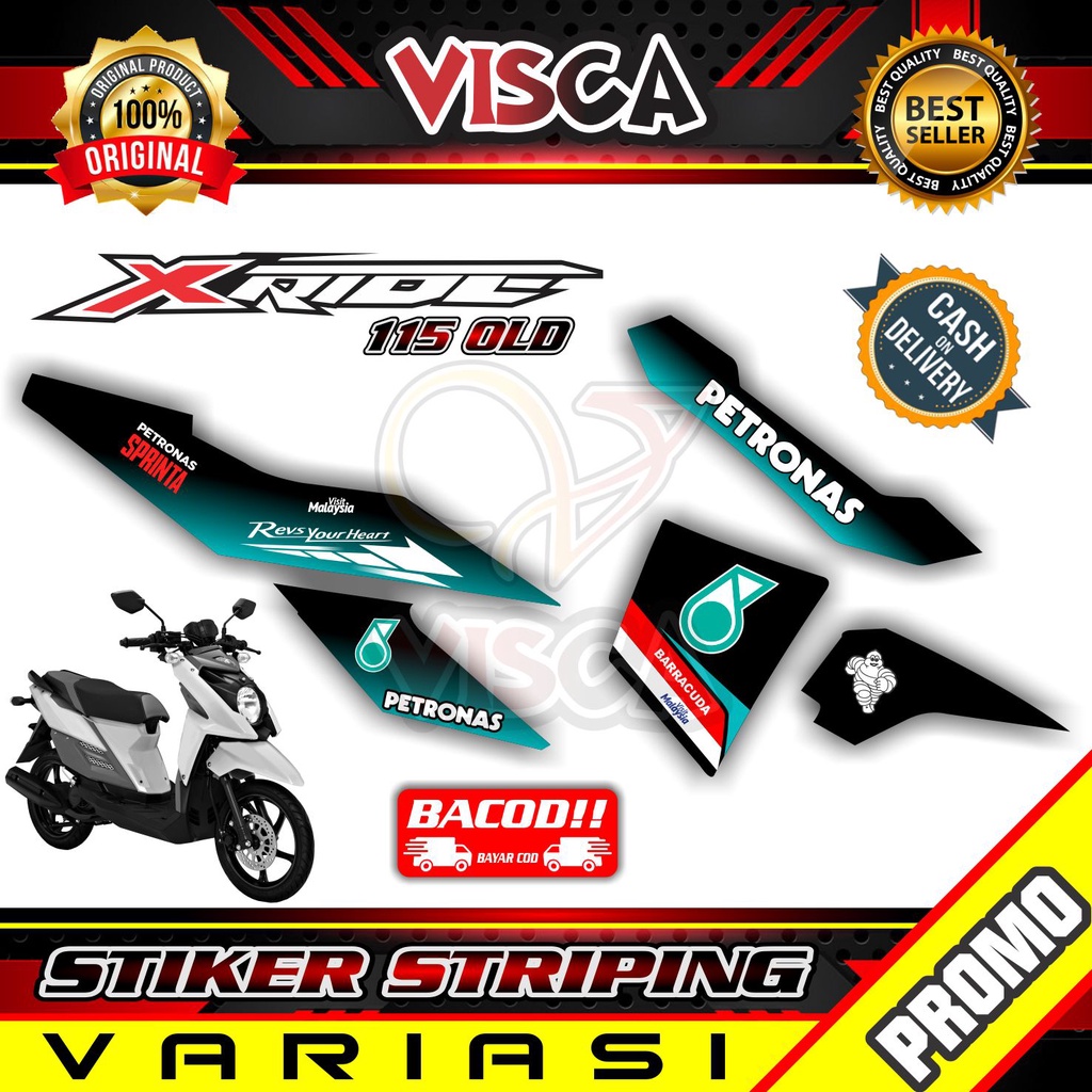 Jual Striping X Ride Stiker Sticker Striping Variasi Lis Yamaha X