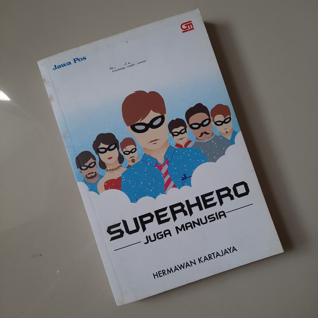 Jual Buku Superhero Juga Manusia Hermawan Kartajaya Shopee Indonesia