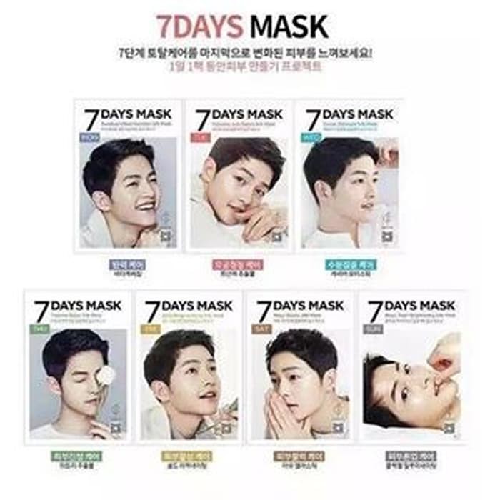 Jual Forencos Days Mask Song Joong Ki Covers Shopee Indonesia