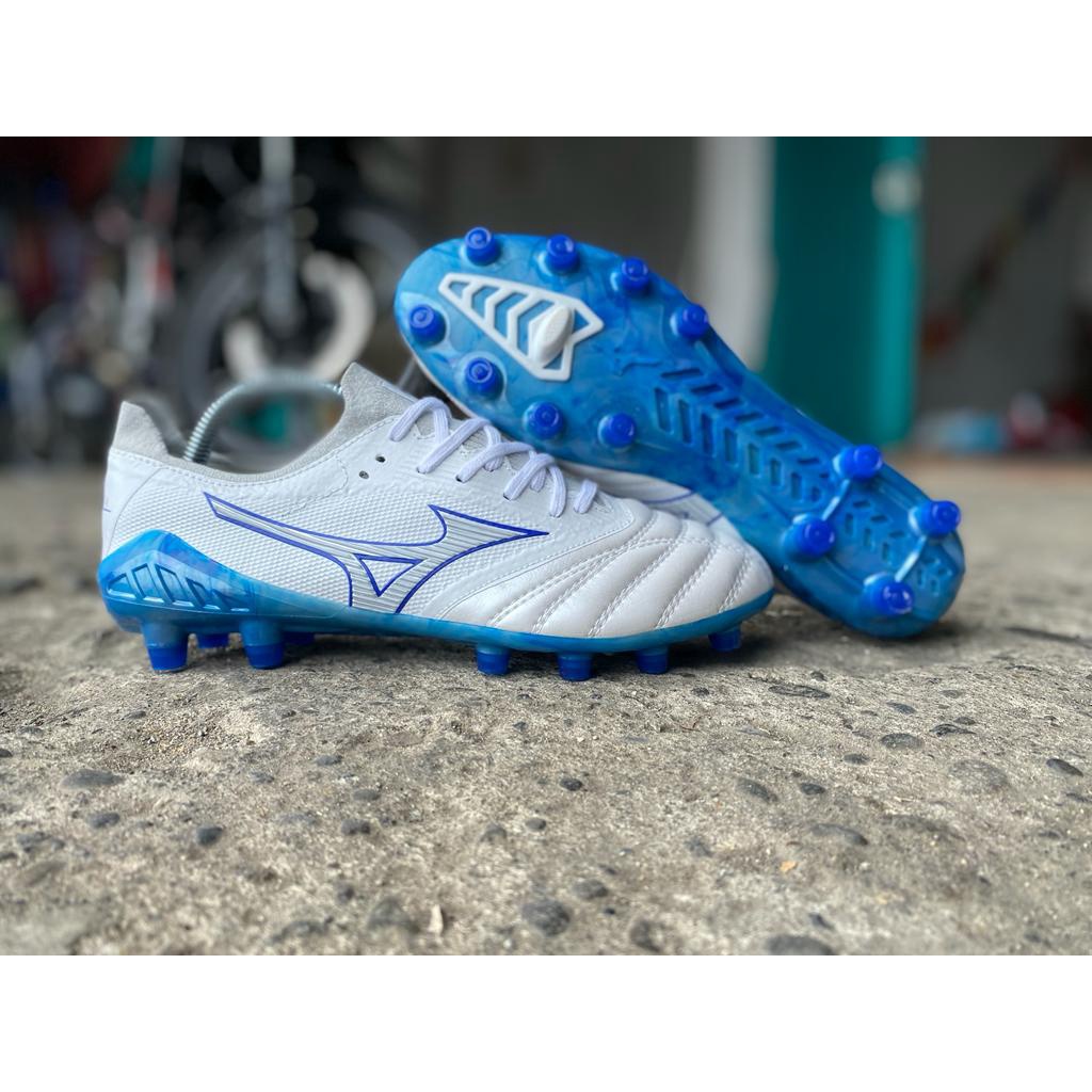 Jual Soccer Mizuno Morelia Neo Iii Beta Japan Fg White Reflex Blue