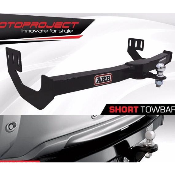 Jual Towing Bar Tow Bar Arb Black All New Fortuner Vrz 2016 2018