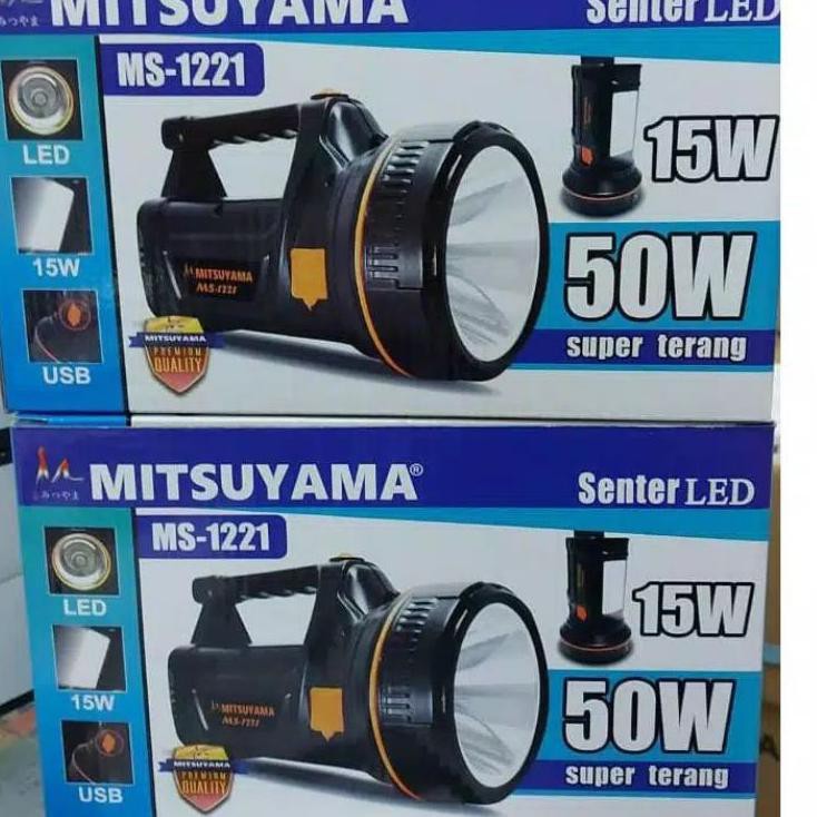 Jual Hadir Terbatas Senter Ronda MITSUYAMA MS 1221 Senter 50 Watt