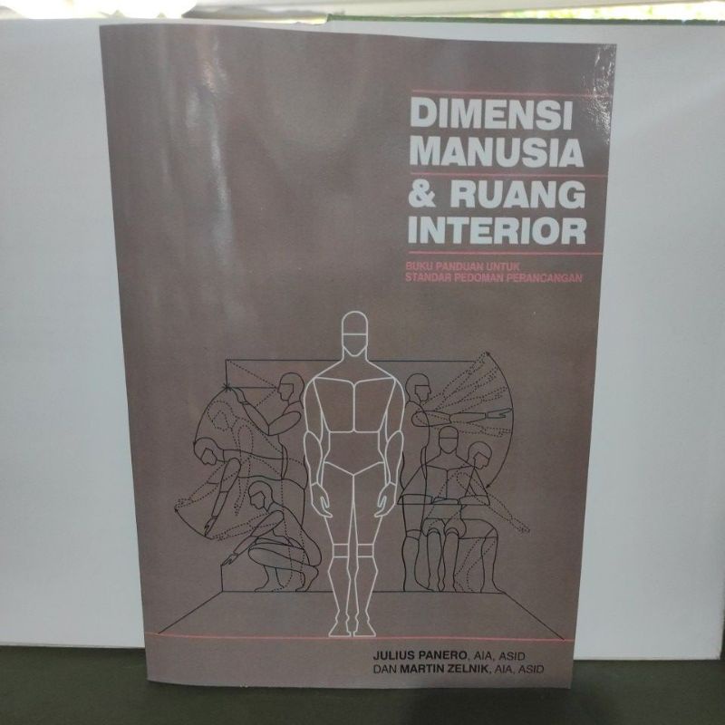 Jual Buku Dimensi Manusia Ruang Interior Buku Panduan Untuk Standar