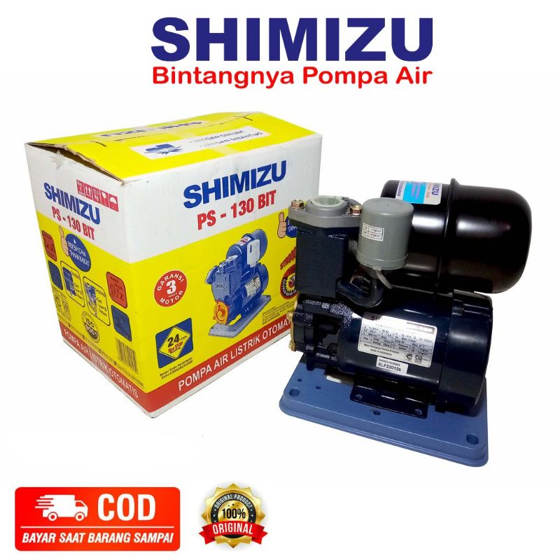 Jual Pompa Air Shimizu PS 130 BIT PS130BIT PS 130 PS130 Otomatis