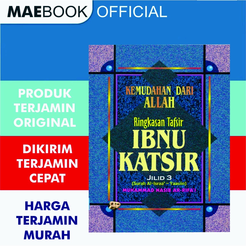 Jual Ringkasan Tafsir Ibnu Katsir Jilid Gema Insani Shopee Indonesia