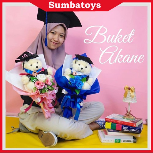 Jual Buket Bucket Boneka Wisuda Besar Bunga Mawar Shopee Indonesia