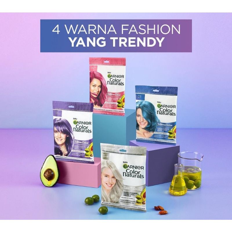 Jual Garnier Colours Natural Semir Rambut Sachet Shopee Indonesia