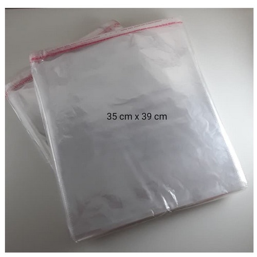 Jual Plastik Packing Baju Bening Opp 35 Lem Seal Highquality Isi 100