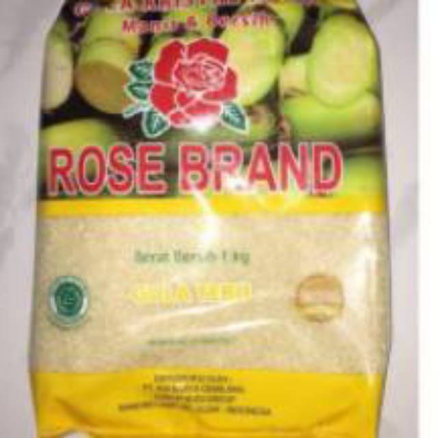 Jual GULA ROSE BRAND GULA KUNING KEMASAN 1 KG Shopee Indonesia