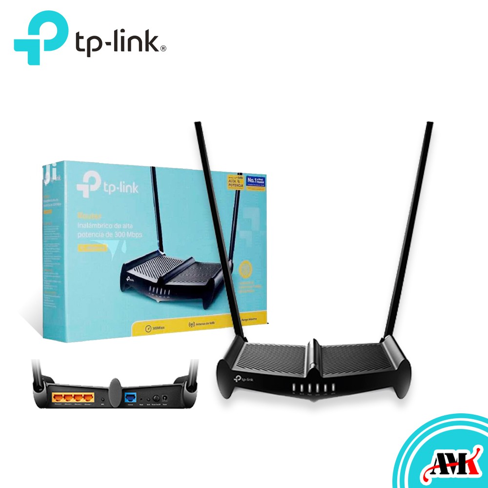 Jual Tp Link Tl Wr Hp Mbps High Power Wireless N Router Anten