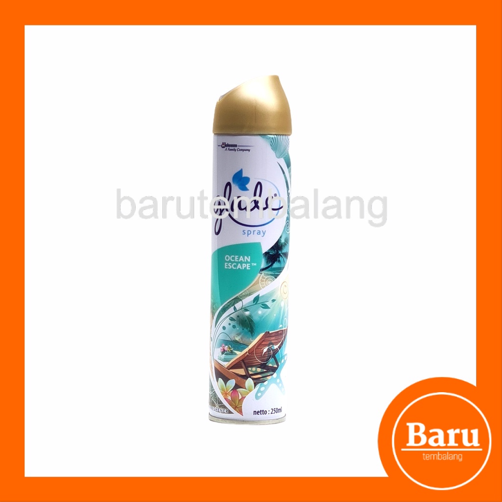 Jual Pengharum Ruangan Glade Aerosol Ocean Escape 250 Ml Shopee Indonesia