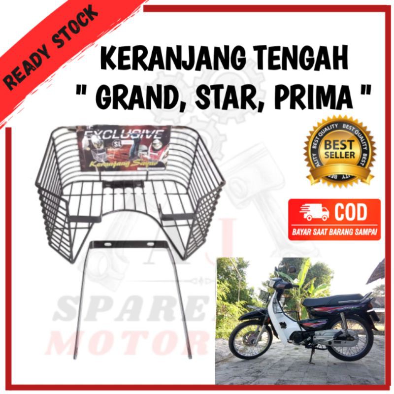 Jual Rak Keranjang Kranjang Sayur Tengah Serbaguna Sepeda Motor Astrea