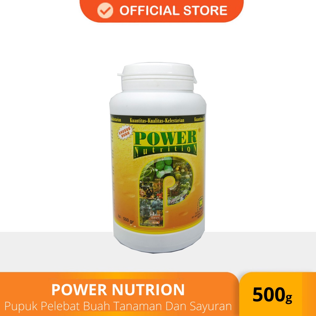 Jual Power Nutrition 500gr Original Asli PT Natural Nusantara Pupuk