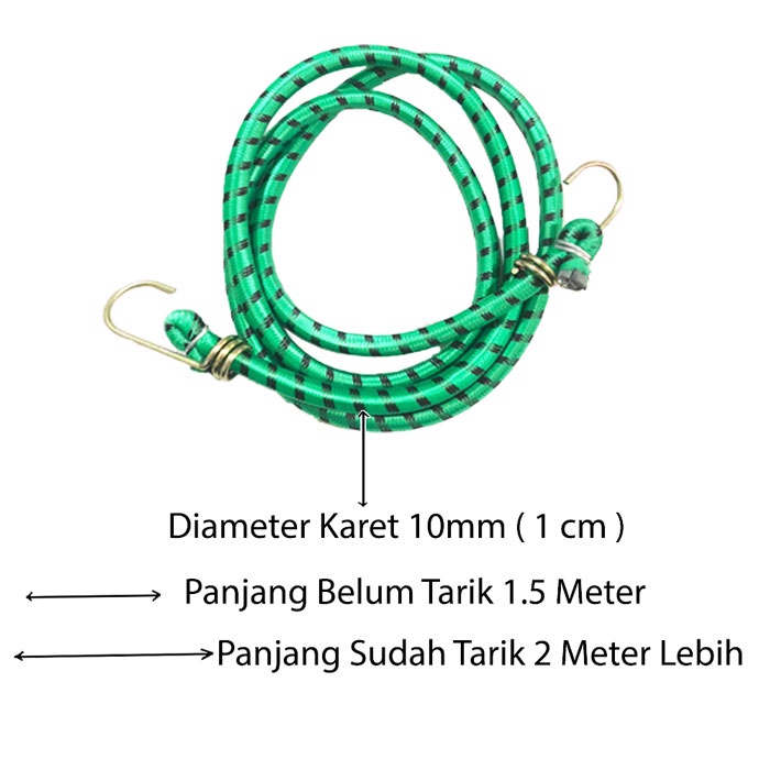 Jual Freed Tali Bagasi Diameter Mm X Panjang Meter Belum Tarik