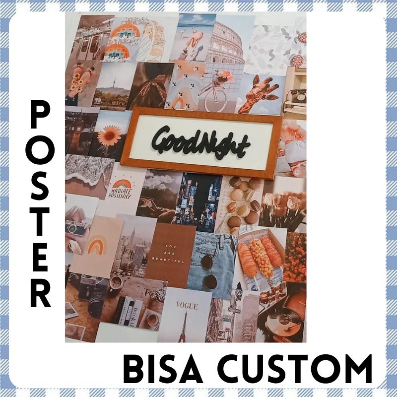 Jual Poster Aesthetic Wall Poster Dinding Aesthetic Art Wall