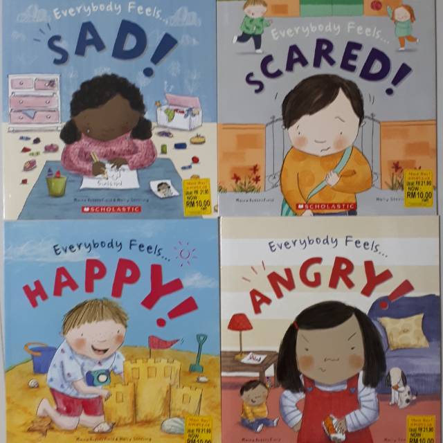 Jual Everybody Feels Set Sad Scared Happy Angry Shopee Indonesia