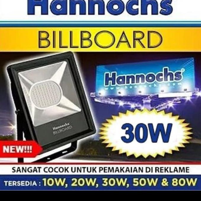 Jual Lampu Sorot Led Billboard Watt Hannochs Shopee Indonesia