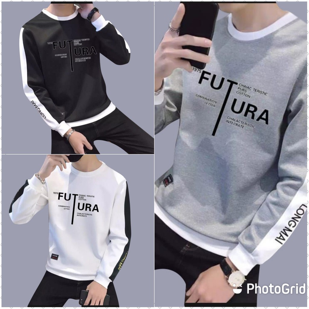 Jual Kaos Pria Lt Futura Kaos Pria Lengan Panjang Kaos Cowok Keren Kaos