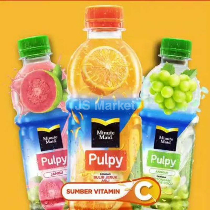 Jual MINUMAN PULPY MINUTE MAID 300ML Shopee Indonesia