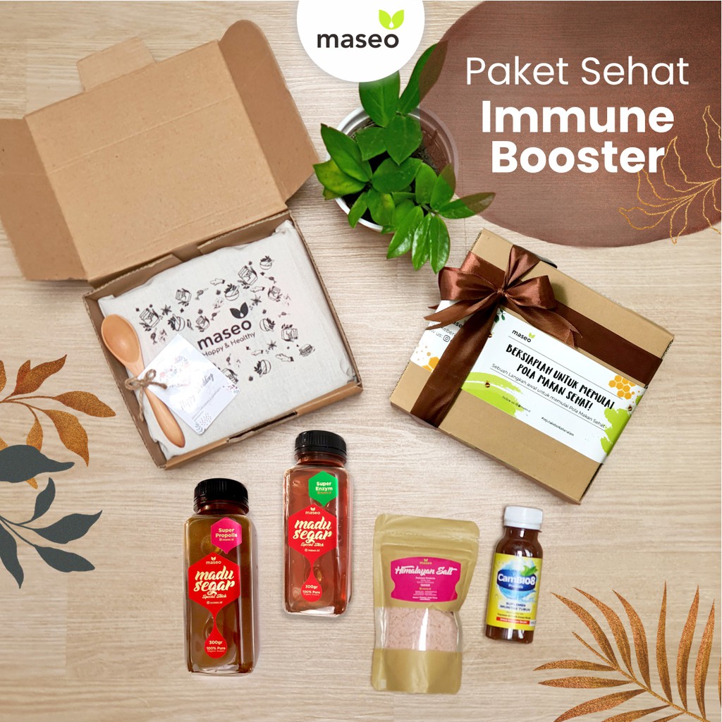 Jual Maseo Paket Immune Booster Parcel Kado Hampers Suplemen Imunitas