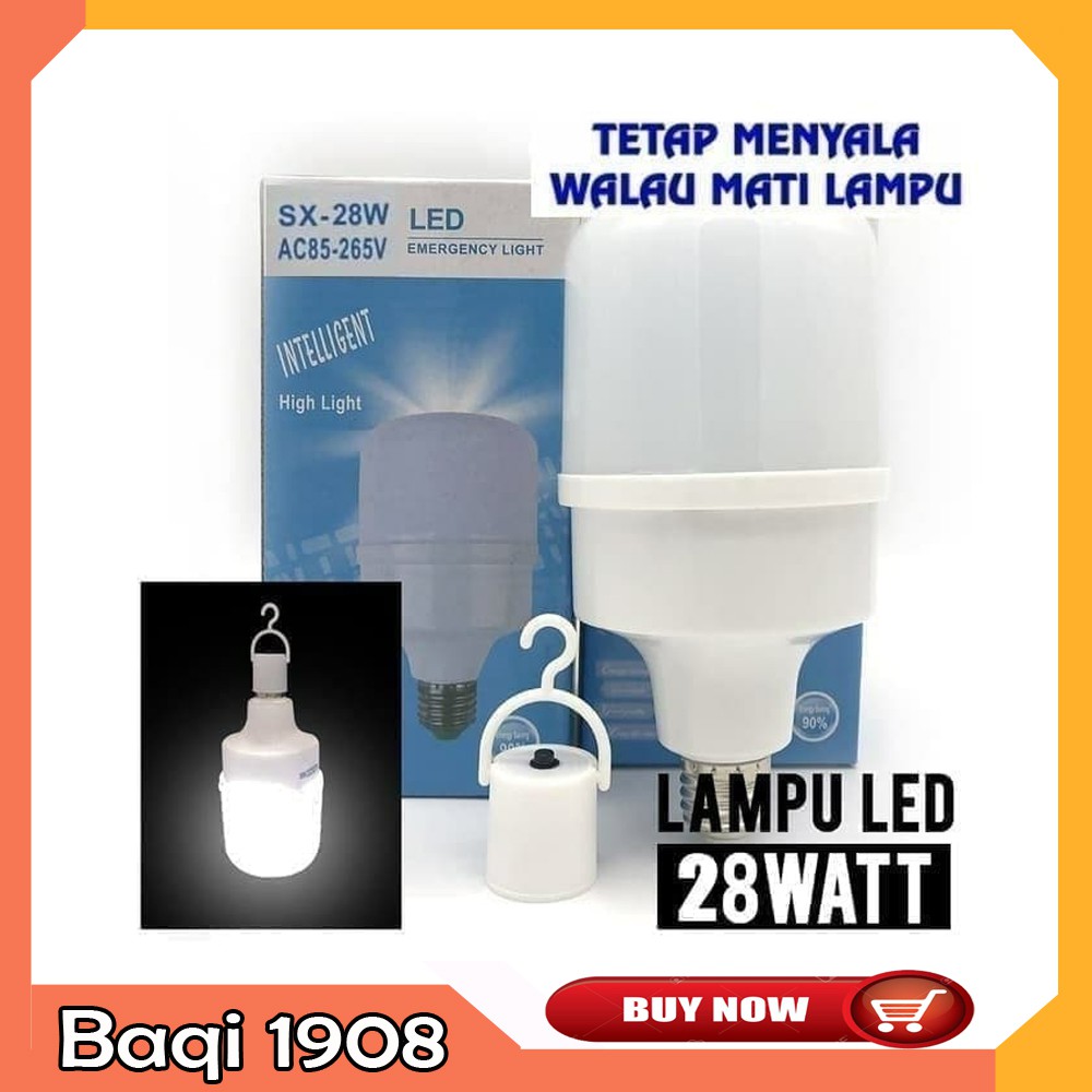 Jual Bohlam Lampu Emergency Led Sx Watt Bq Shopee Indonesia