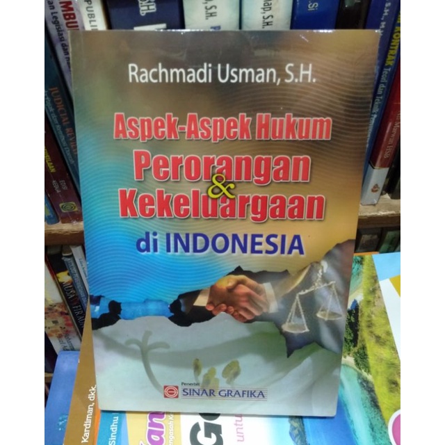 Jual Buku Aspek Aspek Hukum Perorangan Kekeluargaan Di Indonesia