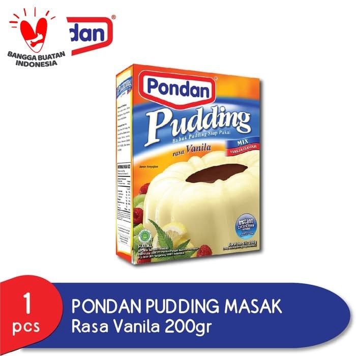 Jual Pondan Pudding Vanilla G Shopee Indonesia