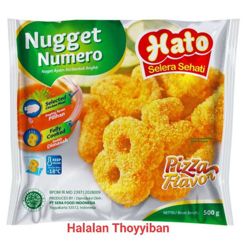 Jual Hato Nugget Numero Gr Rasa Pizza Shopee Indonesia